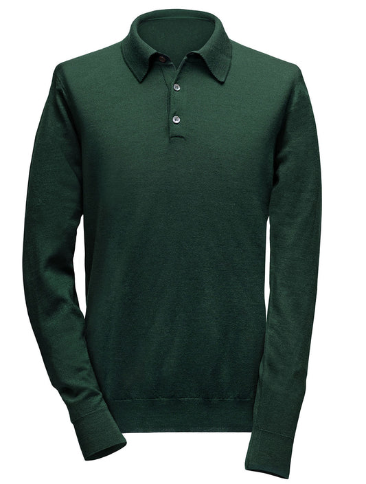 Knitted Polo Pullover