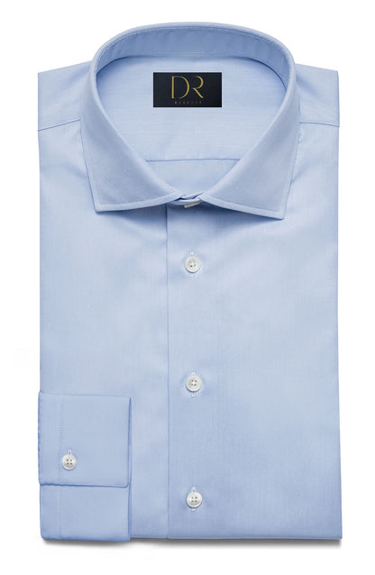 Formal Business Shirt | Twill Single Cuff Shirt | DR Bespoke