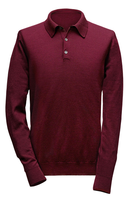 Knitted Polo Pullover