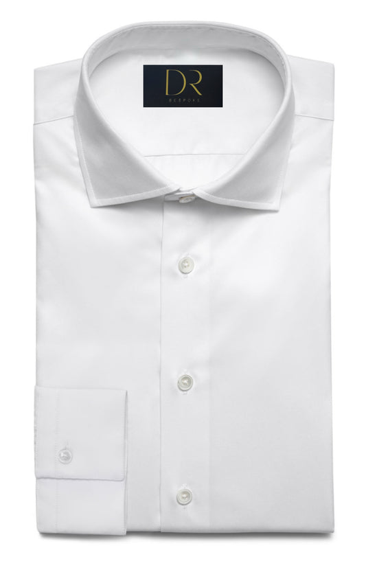 Formal Business Shirt | Twill Single Cuff Shirt | DR Bespoke