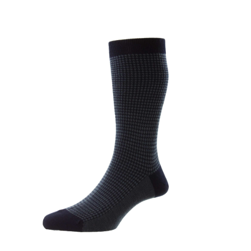 Highbury
HOUNDSTOOTH MERINO WOOL MEN'S SOCKS