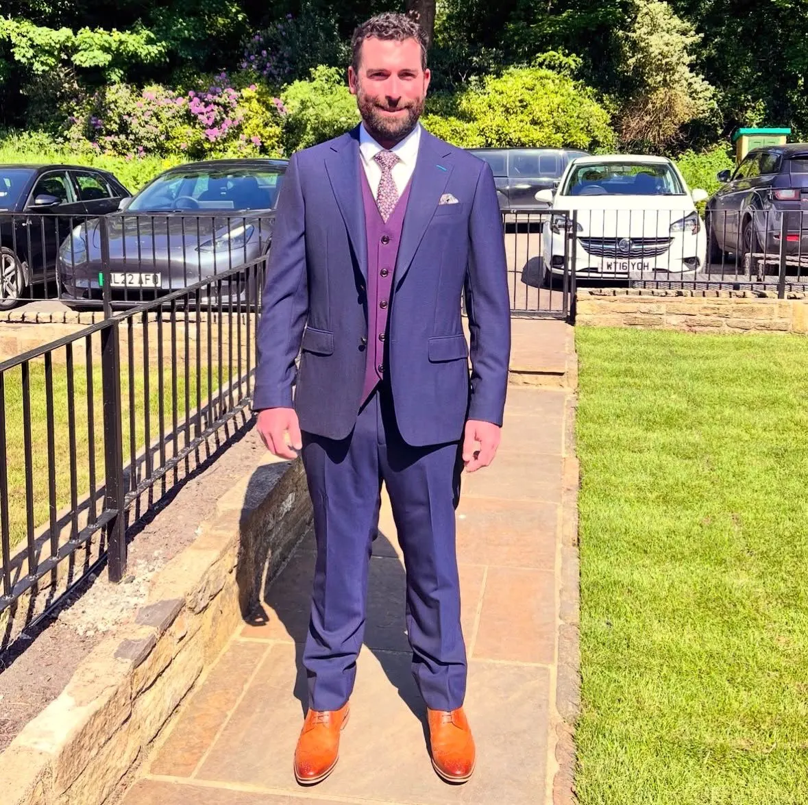 Bespoke suit in Huddersfield Fine Worsteds by DR Bespoke — 4