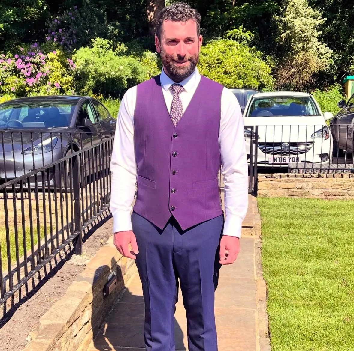 Bespoke suit in Huddersfield Fine Worsteds by DR Bespoke — 14