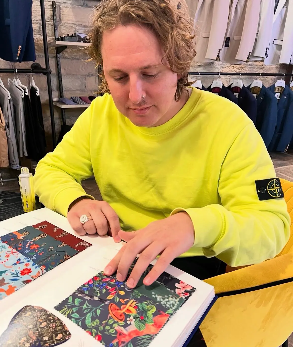 Bespoke suit in Huddersfield Fine Worsteds by DR Bespoke — 9