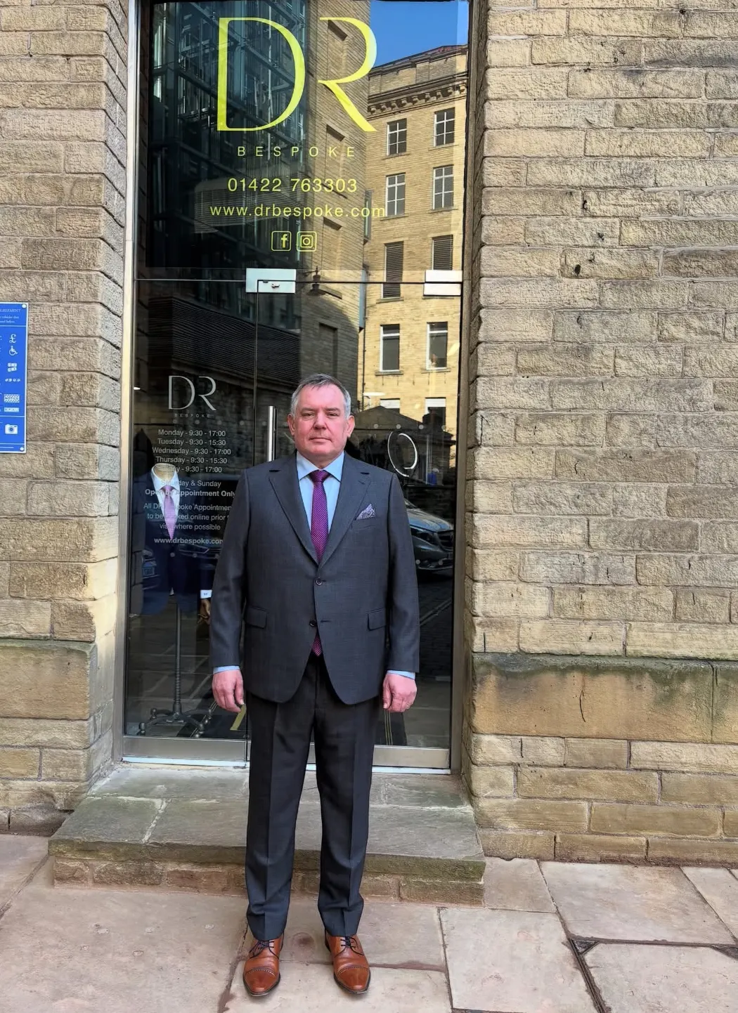 Bespoke suit commission in Bateman Ogden cloth by DR Bespoke — 4