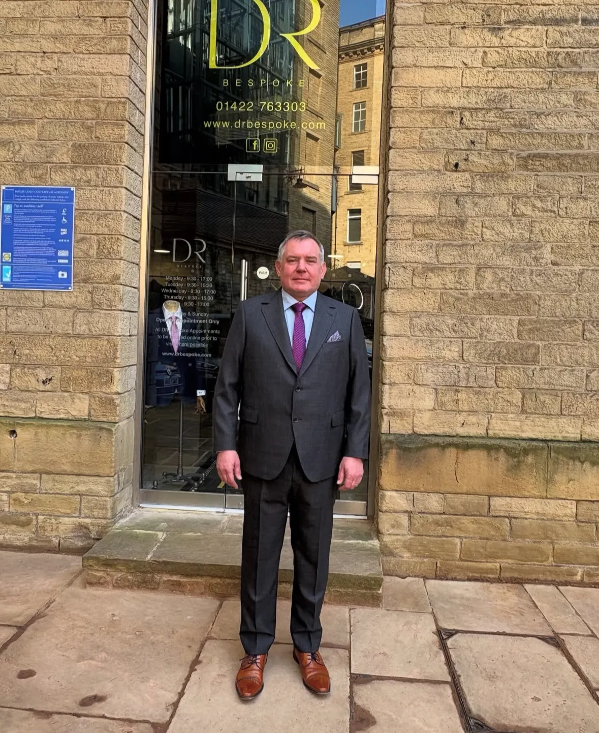 Bespoke suit commission in Bateman Ogden cloth by DR Bespoke — 5