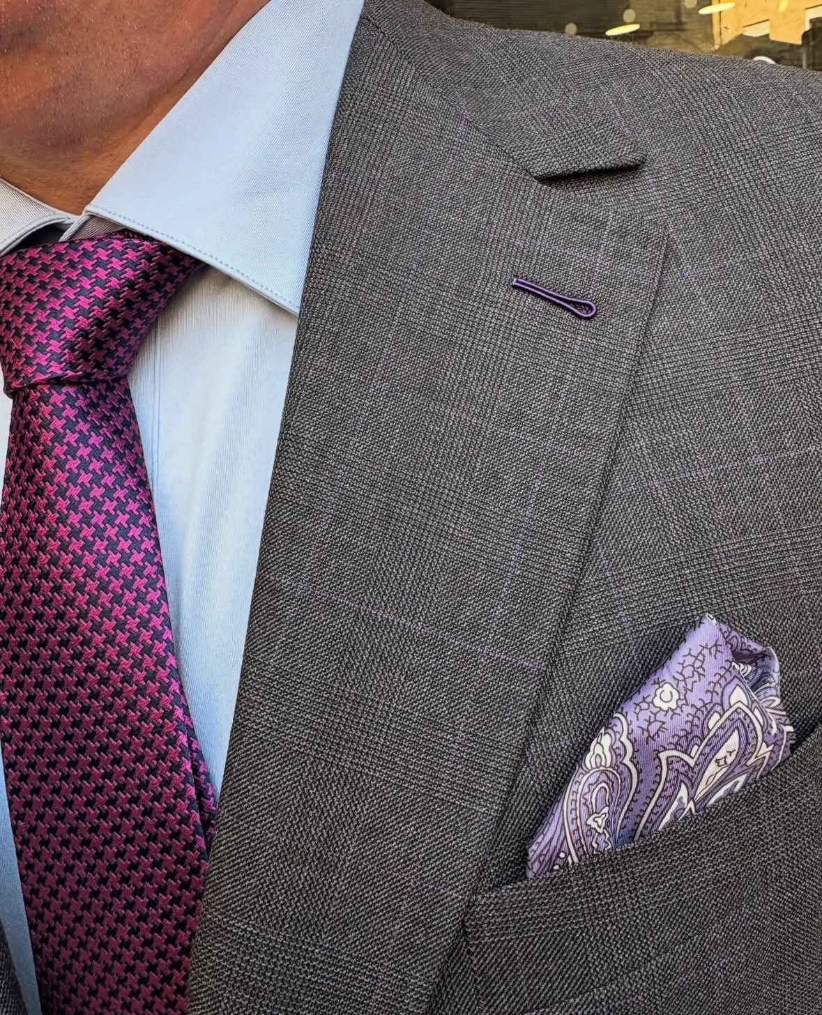 Bespoke suit commission in Bateman Ogden cloth by DR Bespoke — 6