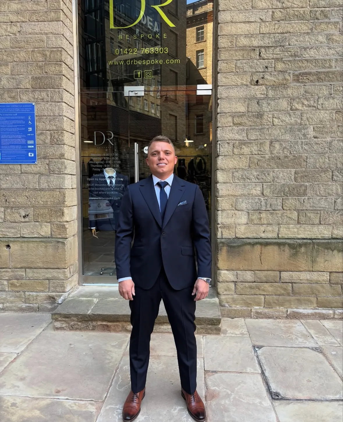 Bespoke suit commission in Bateman Ogden cloth by DR Bespoke — 14