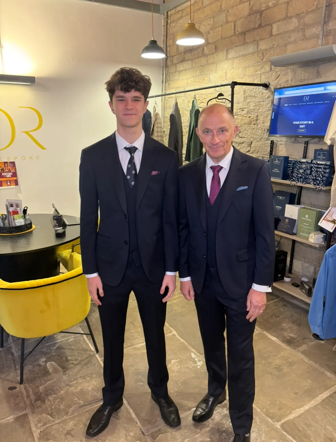 Bespoke suit commission in Bateman Ogden cloth by DR Bespoke — 20