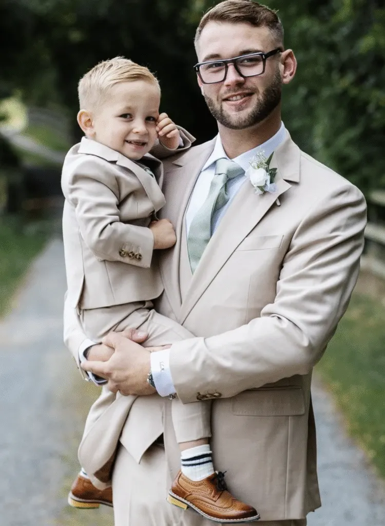 Bespoke children's garment tailored by DR Bespoke in Halifax