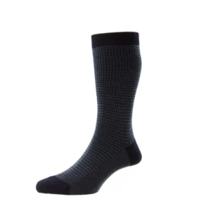 Highbury HOUNDSTOOTH MERINO WOOL MEN’S SOCKS