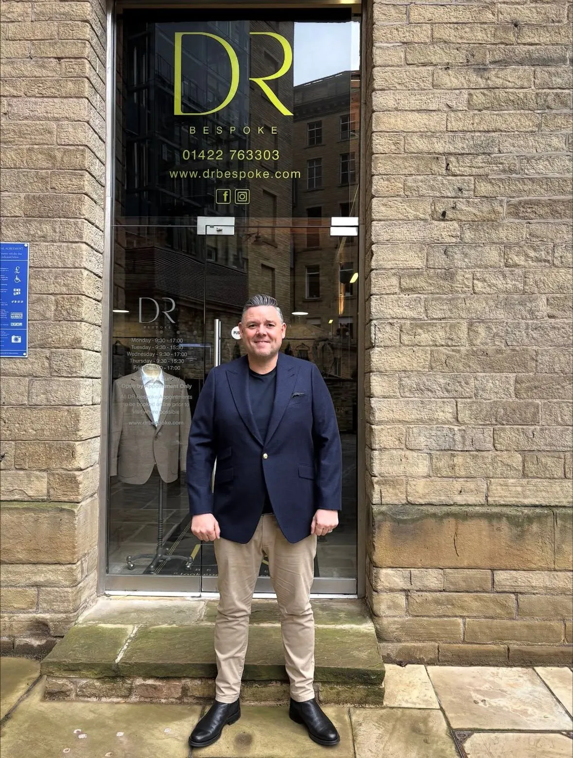 Bespoke garment in Standeven cloth by DR Bespoke — 3