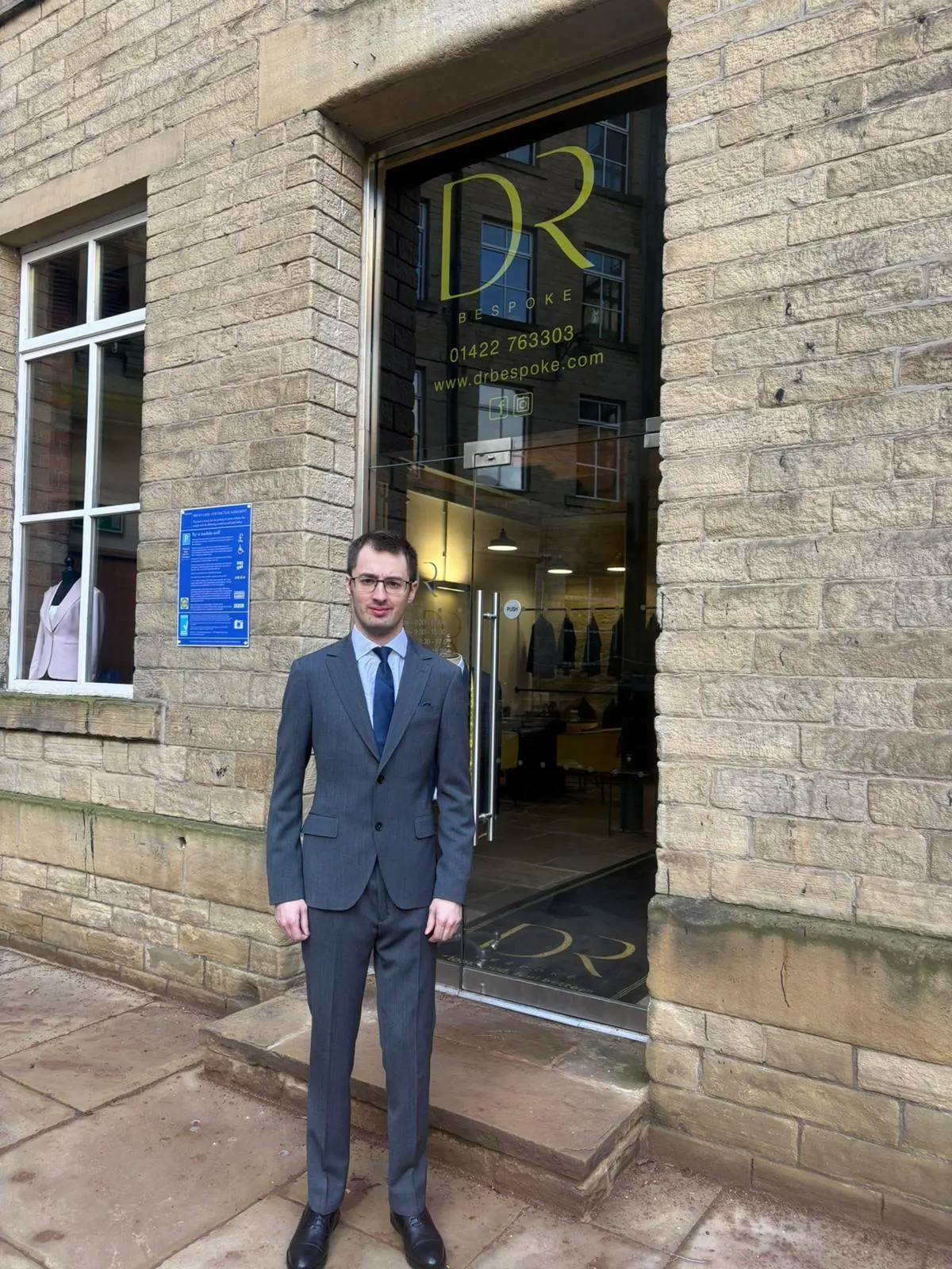Bespoke suit commission in Bateman Ogden cloth by DR Bespoke — 27