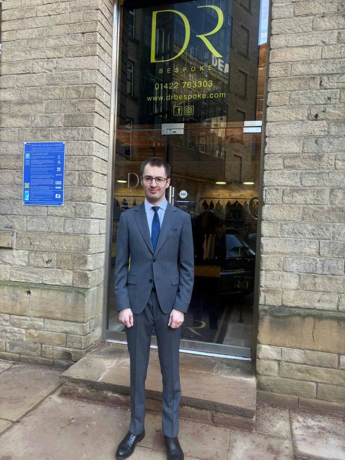 Bespoke suit commission in Bateman Ogden cloth by DR Bespoke — 26