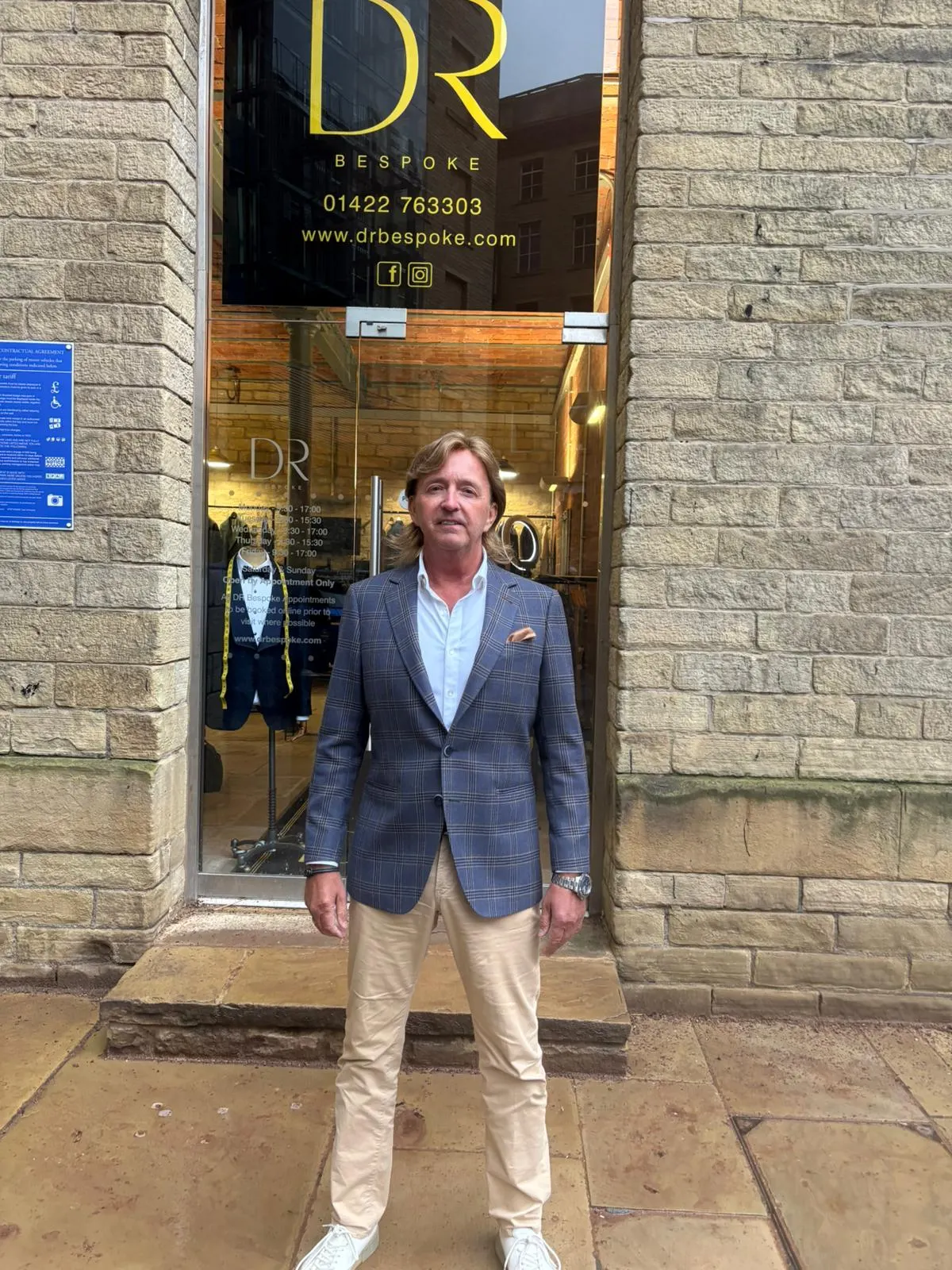 Bespoke garment in Standeven cloth by DR Bespoke — 12